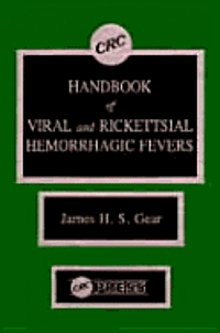 bokomslag Handbook of Viral and Rickettsial Haemorrhagic Fever