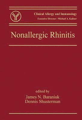 bokomslag Nonallergic Rhinitis