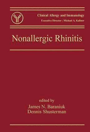 bokomslag Nonallergic Rhinitis