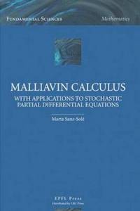 bokomslag Malliavin Calculus with Applications to Stochastic Partial Differential Equations