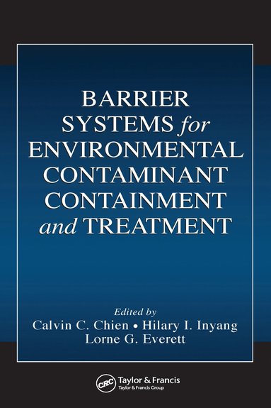 bokomslag Barrier Systems for Environmental Contaminant Containment and Treatment