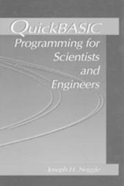 bokomslag QuickBASIC Programming for Scientists and Engineers
