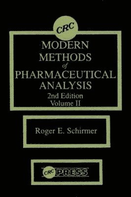 bokomslag Modern Methods of Pharmaceutical Analysis, Second Edition, Volume II