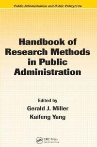 bokomslag Handbook of Research Methods in Public Administration