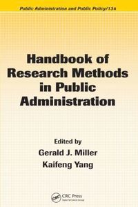 bokomslag Handbook of Research Methods in Public Administration