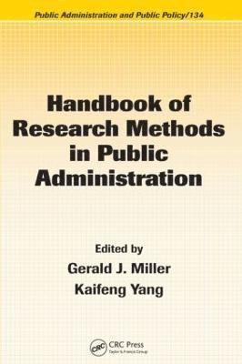 Handbook of Research Methods in Public Administration 1