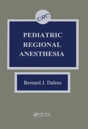 bokomslag Pediatric Regional Anesthesia