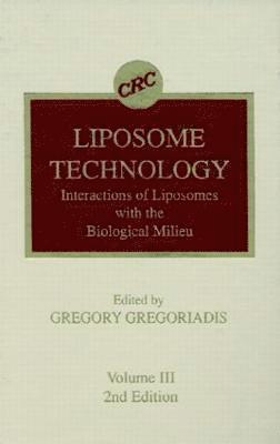 bokomslag Liposome Technology, Second Edition, Volume III