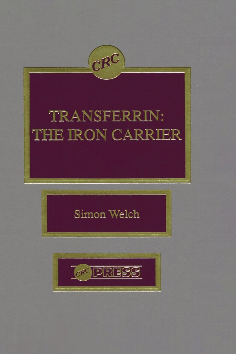 Simon Welch - Transferrin, Inbunden