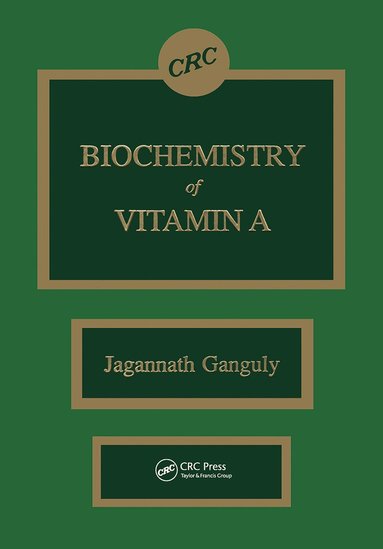Jagannath Ganguly - Biochemistry of Vitamin A, Inbunden
