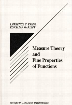 LawrenceCraig Evans - Measure Theory and Fine Properties of Functions, Inbunden
