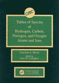 bokomslag Tables of Spectra of Hydrogen, Carbon, Nitrogen, and Oxygen Atoms and Ions
