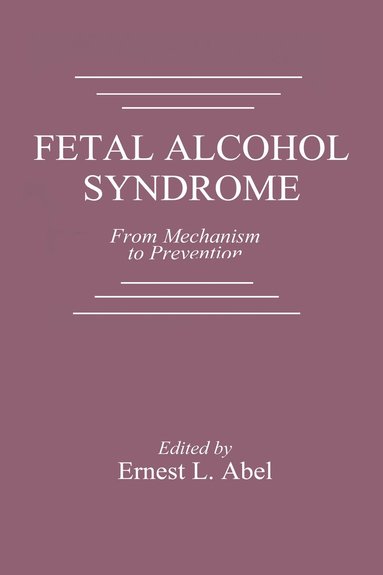 bokomslag Fetal Alcohol Syndrome