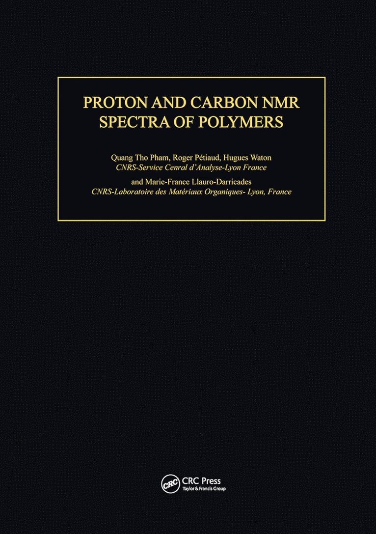 Proton & Carbon NMR Spectra of Polymers
