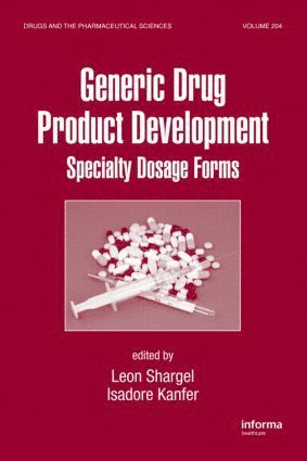 bokomslag Generic Drug Product Development