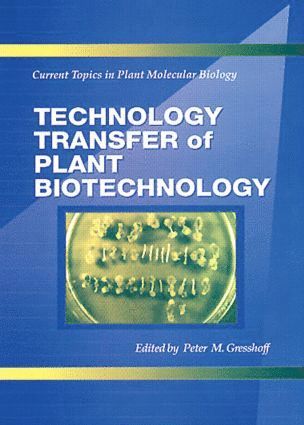 bokomslag Technology Transfer of Plant Biotechnology