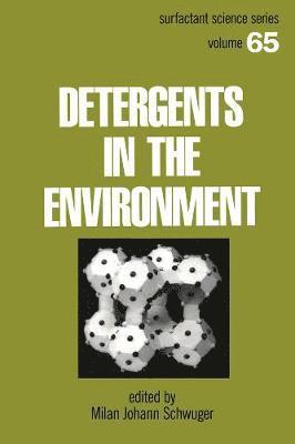 bokomslag Detergents and the Environment