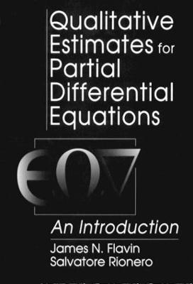 bokomslag Qualitative Estimates For Partial Differential Equations