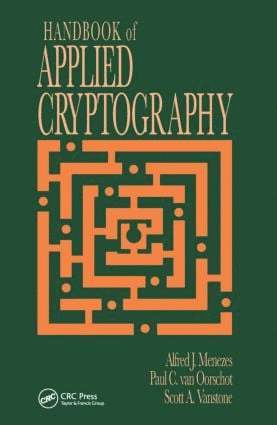 Handbook of Applied Cryptography 1