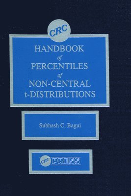 CRC Handbook of Percentiles of Non-Central t-Distributions 1