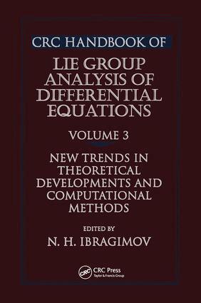 Nail H. Ibragimov - CRC Handbook of Lie Group Analysis of Differential Equations, Volume III, Inbunden