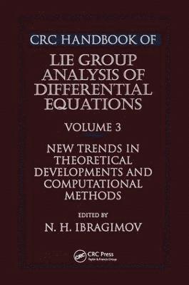 CRC Handbook of Lie Group Analysis of Differential Equations, Volume III 1