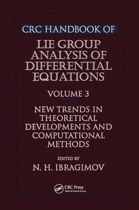 CRC Handbook of Lie Group Analysis of Differential Equations, Volume III 1