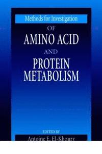 bokomslag Methods for Investigation of Amino Acid and Protein Metabolism
