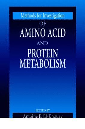 bokomslag Methods for Investigation of Amino Acid and Protein Metabolism