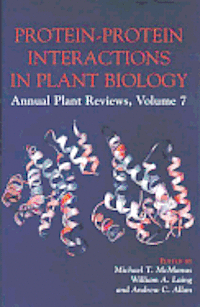 Andrew Allan, Michael T McManus, Mark Laing - Protein-Protein Interactions in Plant Biology, Inbunden