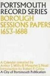 bokomslag Portsmouth Record Series: Borough Sessions Papers 1653-1688
