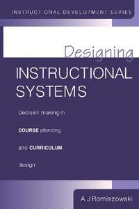 bokomslag Designing Instructional Systems
