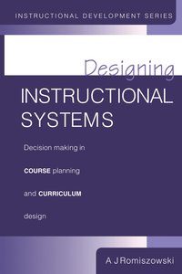 bokomslag Designing Instructional Systems