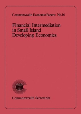 bokomslag Financial Intermediation In Small Island Developing Economies