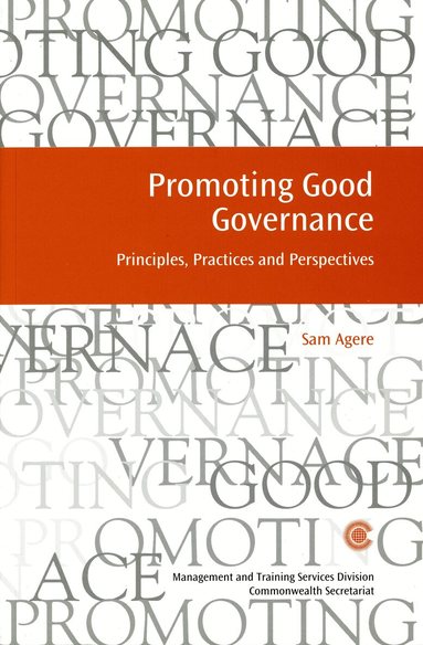 Sam Agere - Promoting Good Governance, Häftad