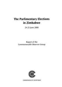 bokomslag The Parliamentary Elections in Zimbabwe, 24-25 July 2000