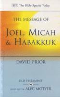 bokomslag The Message of Joel, Micah and Habakkuk