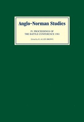 bokomslag Anglo-Norman Studies IV