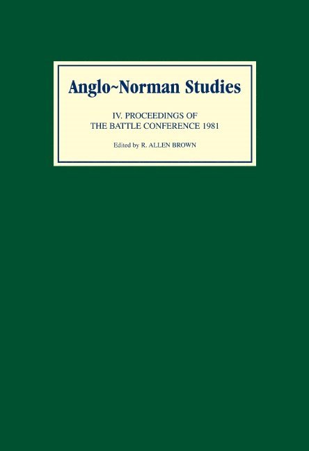 Anglo-Norman Studies IV 1