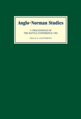 Anglo-Norman Studies V 1