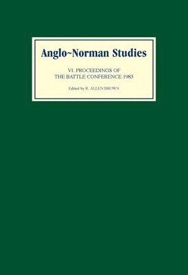 Anglo-Norman Studies VI 1