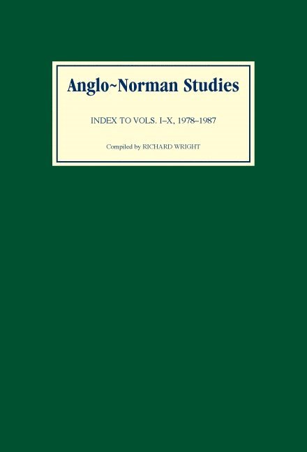 Anglo-Norman Studies 1