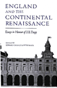 bokomslag England and the Continental Renaissance