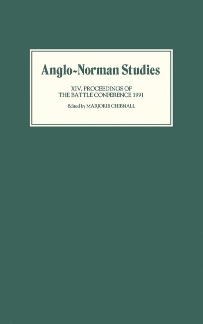 Anglo-Norman Studies XIV 1