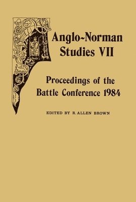 Anglo-Norman Studies VII 1