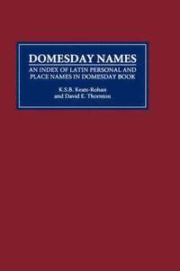 bokomslag Domesday Names