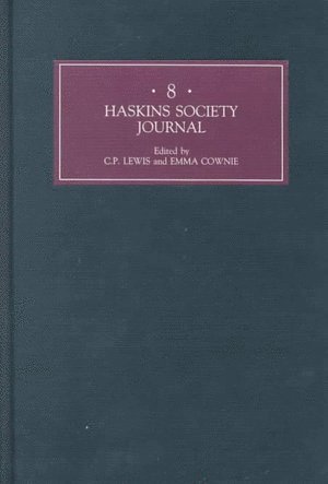 Emma Cownie, C P Lewis, C. P. Lewis, Emma Cownie - Haskins Society Journal 8, Inbunden