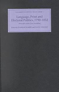bokomslag Language, Print and Electoral Politics, 1790-1832