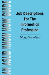 bokomslag Job Descriptions for the Information Profession