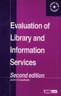 bokomslag Evaluation of Library and Information Services